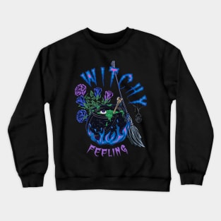 Halloween cauldron Crewneck Sweatshirt